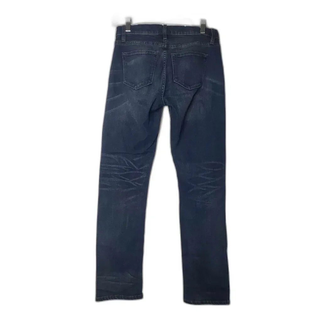 J. CREW Slim Broken In Boyfriend Denim Blue Jeans Women's Size 25